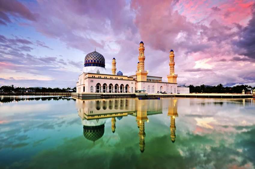 City Moskee in Kota Kinabalu<br>